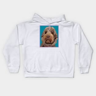 Cute Australian Labradoodle Kids Hoodie